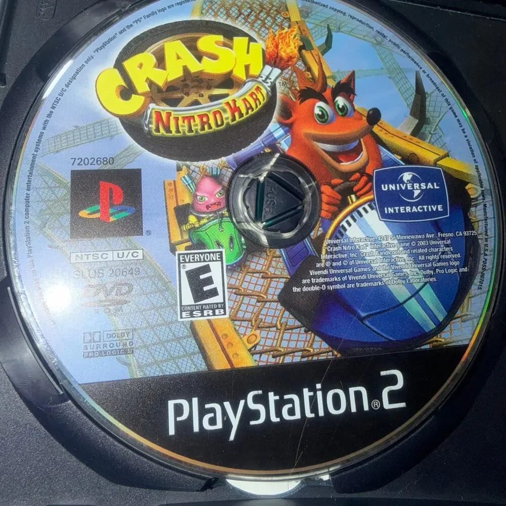 Crash Bandicoot: The Wrath of Cortex (Sony PlayStation 2, 2002): COMPLETE: PS2